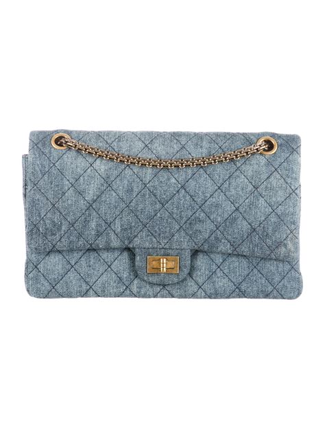 chanel denim bag flap|Chanel quilted single flap bag.